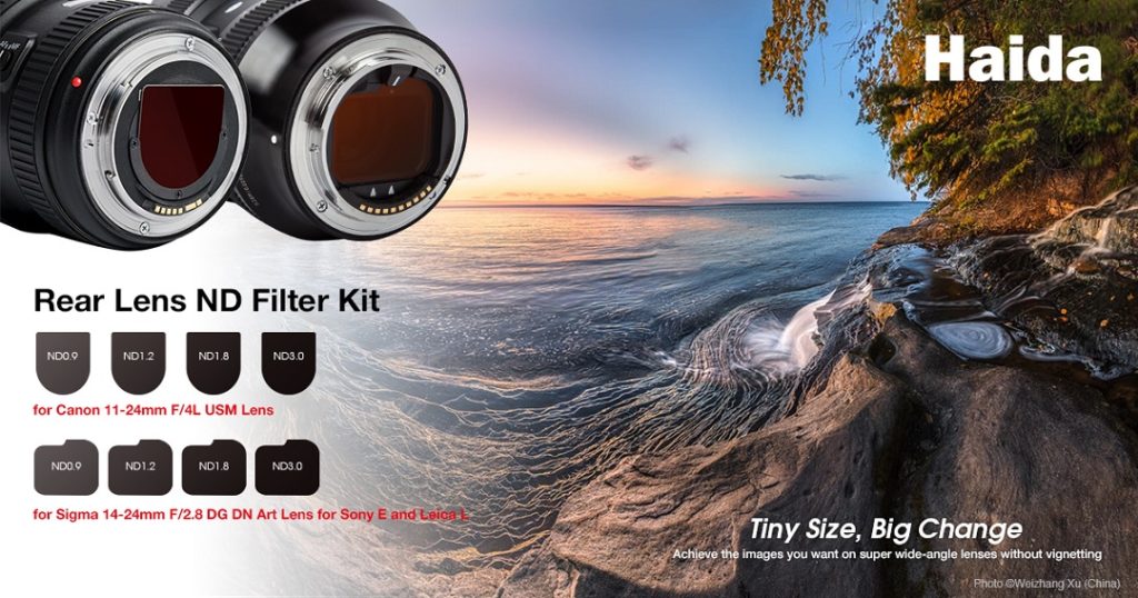 Haida rear lens filters